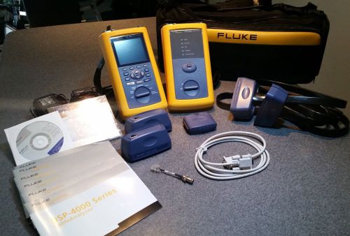 Fluke networks dsp 4000 cable tester for sale