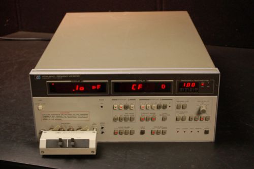HP Agilent 4274A / 16047A Multi-Frequency LCR Meter w Test Fixture