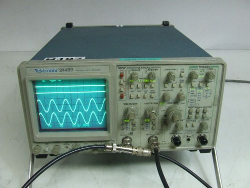 Tektronix 2445B Oscilloscope 4 CH 150 MHz * Working*