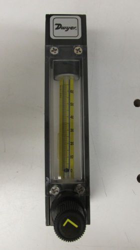 Dwyer Instruments Model VA1545 Variable Area Glass Flow Meter BR