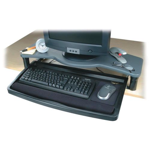 Kensington Desktop Comfort Keyboard Drawer with Smartfit System, includes Mon...
