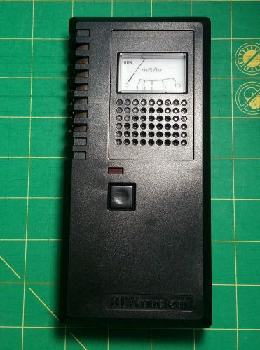 RDX Nuclear DX-1  Radiation Monitor Meter Detector