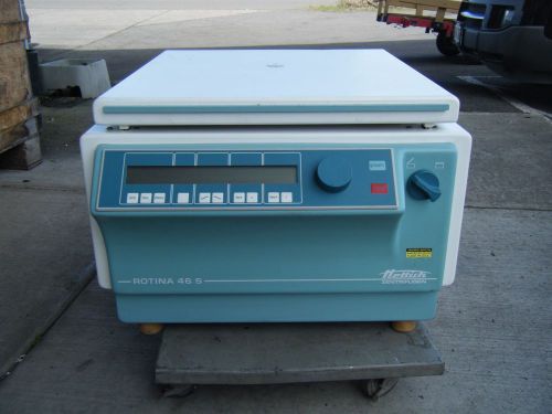 Hettich zentrifugen rotina 46 s d-78532 type 4606-01 centrifuge for sale
