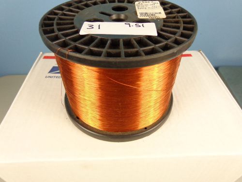 31 AWG Magnet enamel wire   9.51 lbs  43,000&#039;  ESSEX   GP/MR-200 H