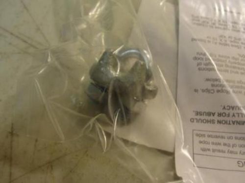 38122 new in box, industrial grade 4dv34 wire rope clip, rope size 3/16&#034; for sale