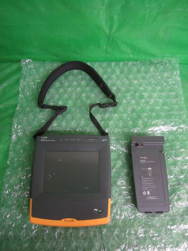 FLUKE Optiview Intergrated Network Analyzer w/ Battery (parts or not working)