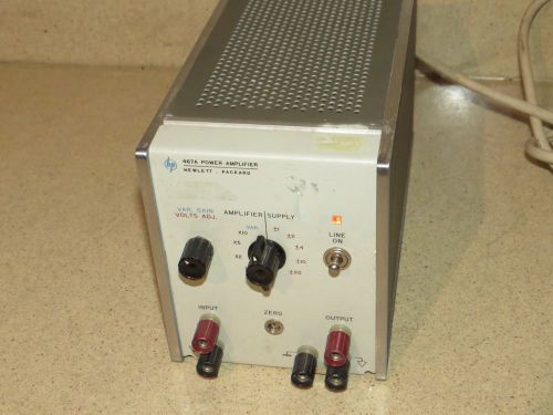 Hp hewlett packard 467a power amplifier for sale