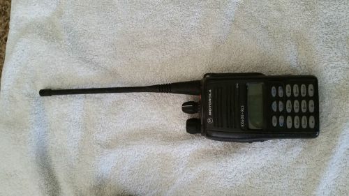 Mint Condition Motorola EX600-XLS Two Way Radio  and power cable