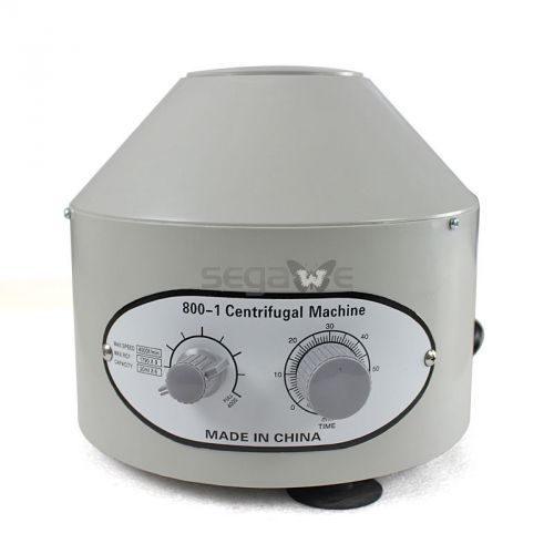 Electric centrifuge machine lab medical practice 110v 800-1 4000r/min for sale