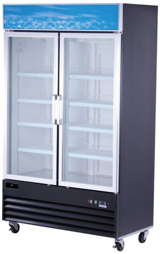Spartan SGF-49, 2 Glass Door Merchandiser Freezer