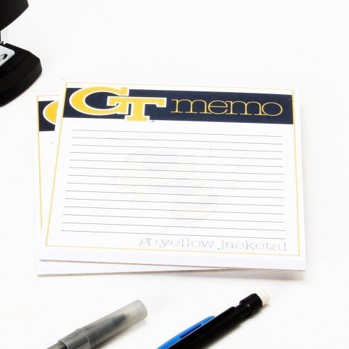 GA Tech Yellow Jackets Small Memo Note Pad Pack