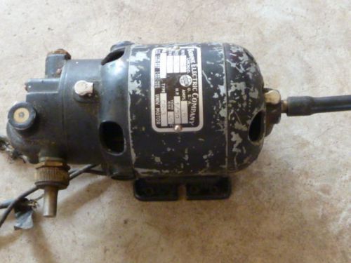 Vintage bodine electric company motor gear reducer 1/50 hp  5krpm for sale