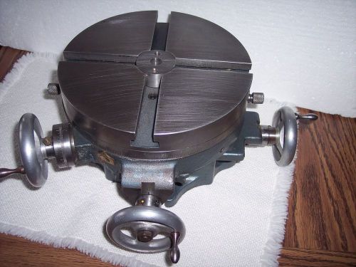 Vintage Palmgren 8&#034; Cross Slide Rotary Table / Made in the USA