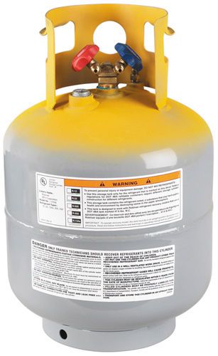 Refrigerant recovery cylinder tank 50lb. dot approved r-410a new for sale
