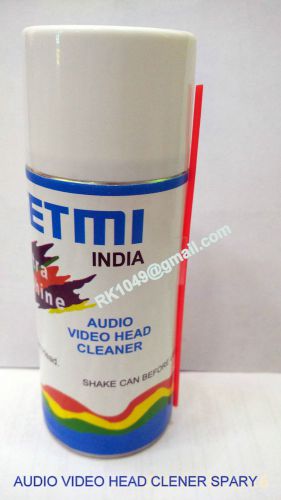 Audio  Video Tape  Head Cleaner spray  VHS  VCR  VCP head clean   VHC 892