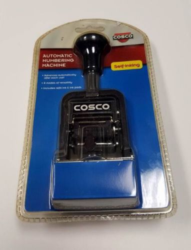Cosco automatic numbering machine self inking stamper for sale