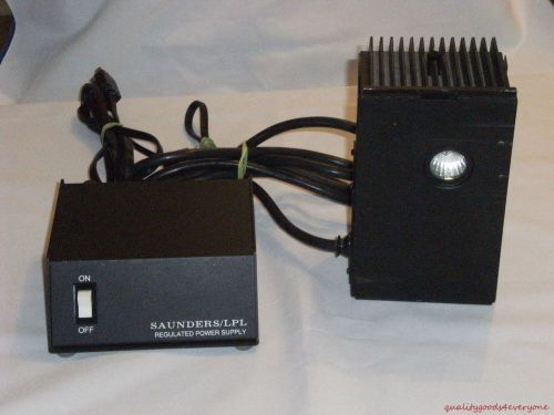 Saunders LPL Regulated Power Supply with Lamp House Enlarger 7452 - Guaranteed