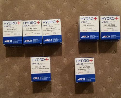 Asico Hydro Cannula Lot In Date Must See!