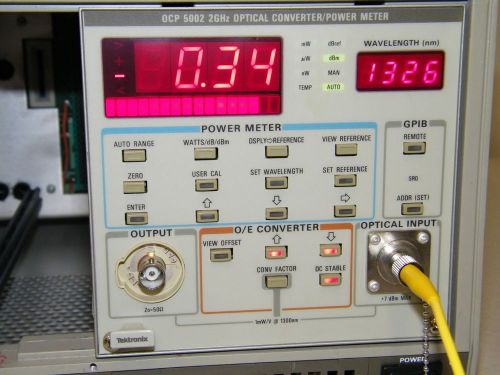 Tektronix OCP 5002 2 GHz Optical Convertor / Power Meter
