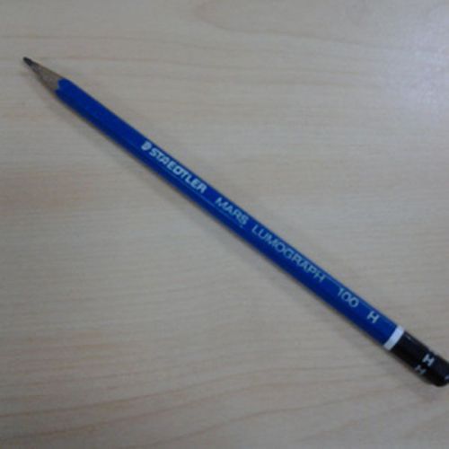 1pc pencil staedler mars lumograhp 100 H