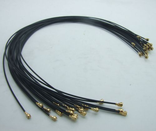 40PCS U.FL IPX Female to IPX Pigtail Female socket cables 50cm for Wlan Mini Pci