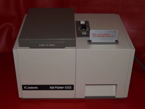 Canon kal ficher 480 microfiche duplicator desktop card-to-card duplication unit for sale