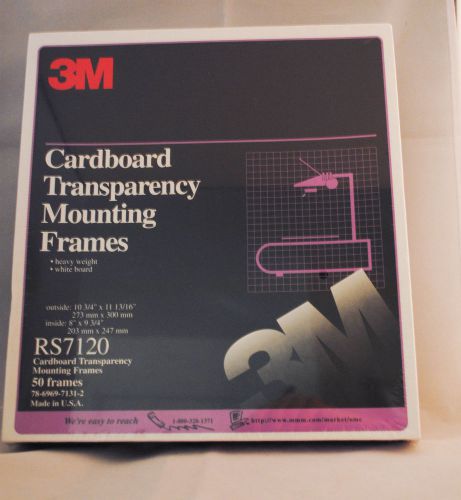New Factory Sealed 3M 1994 Cardboard Transparency Mounting Frames RS7120