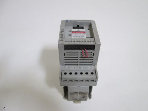 ALLEN BRADLEY SPEED CONTROLLER 160-AA04NSF1 SER. C (AS PICTURED) *USED*