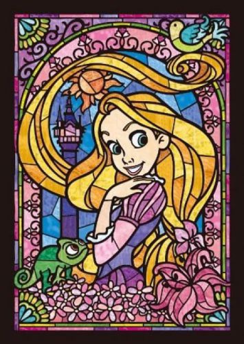 Tight 266 piece Stained Art Disney Rapunzel stained glass (18.2cmx25.7cm)
