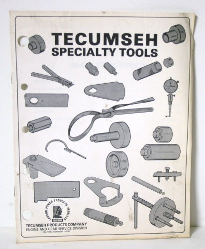 Tecumseh Specialty Tools Guide  Lauson Peerless Power Products Company Engine