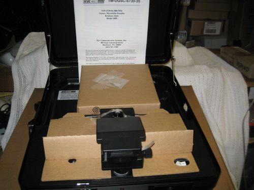 8787 EyeCom Portable Microfiche MD: 2400 110/120v AC 60Hz FREE Ship Conti USA