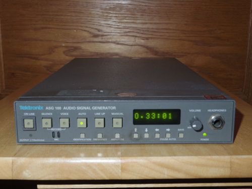Tektronix ASG100 Audio Signal Generator V1.2