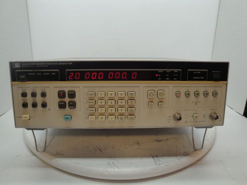 HP Agilent 3325A Synthesizer/Function Generator