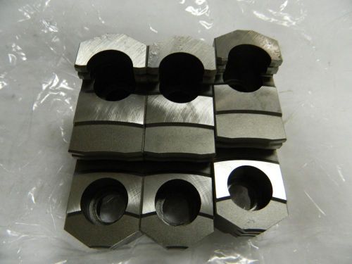 Bison Lathe Chuck Hard Top Jaw for Scroll 10 in 3-Jaw 3 Piece Set 7-883-310