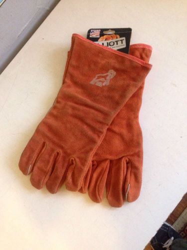 Ironworkers Welding Gloves / New old Stock / Large ELLIOTT MADE IN USA