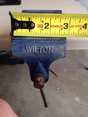 Wilton 33150 Bench Vise with Clamp-On Base, 3&#034; Jaw Width, 2-1/2&#034; Maximum Jaw Ope
