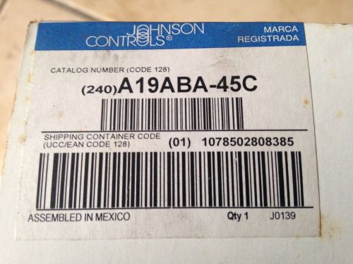 Johnson Temp controller A19ABA-45C