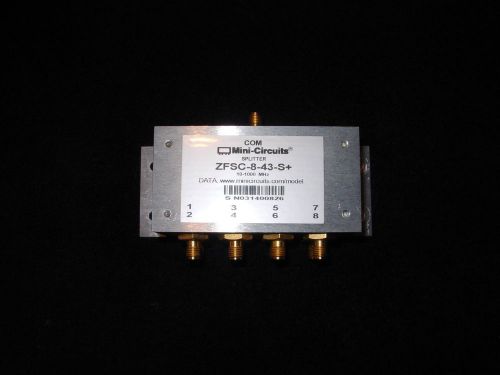 Mini Circuits Splitter ZFSC-8-43-S+ 10-1000 MHz