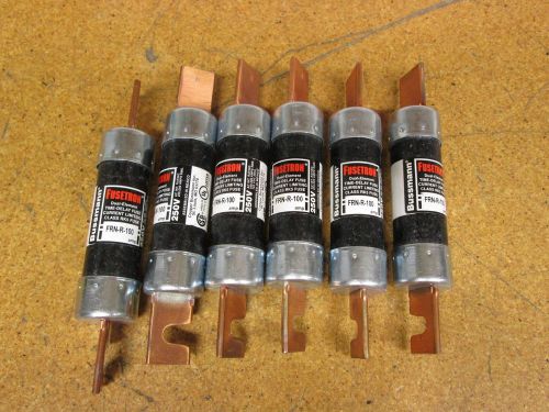 Bussman frn-r-100 dual element time delay current limiting fuse 100a 600v new 6 for sale
