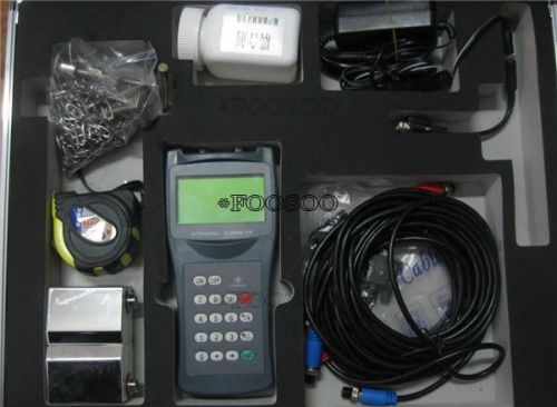 new tds-100h-s1 digital ultrasonic handheld flow meter tester flowmeter #4424850