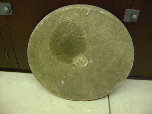 Vintage Large Heavy Stone Grinding Wheel