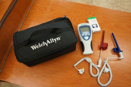 WelchAllyn SureTemp Plus 2 Probes and Carrying Case Thermometer Welch Allyn