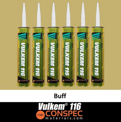 Tremco vulkem 116 buff tan polyurethane sealant - 10.1 oz cartridge 6 tubes for sale