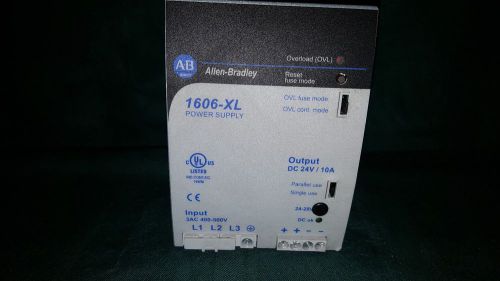 ALLEN BRADLEY 1606-XL240E-3 3 PH 24VDC 10 AMP