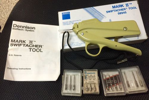 Dennison Mark II Swiftach® Tagging Gun Scissor Grip with Xtra Needles
