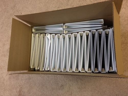 3 ring binder lot  3/4&#034; quantity of 36 units