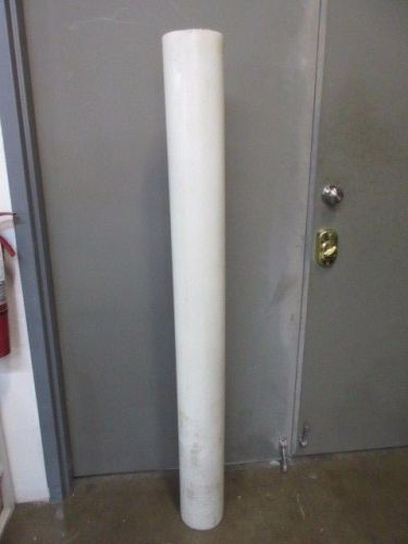 Teflon PTFE Round Rod 6&#034; dia. x 60-3/4&#034; long. Can cut to shorter lengths.