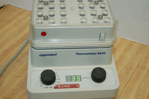 Eppendorf thermomixer  5436 ml thermoshaker shaker thermo mixer hot dry compact