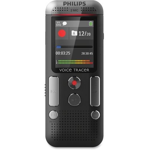 NEW Philips DVT2500 Voice Tracer 4GB Digital Recorder 2500 DVT250000