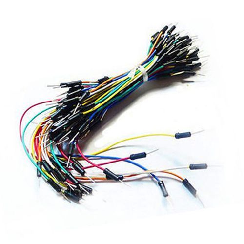 For Arduino 65Pcs Male to Male Solderless Flexible Breadboard Jumper Cable Wires